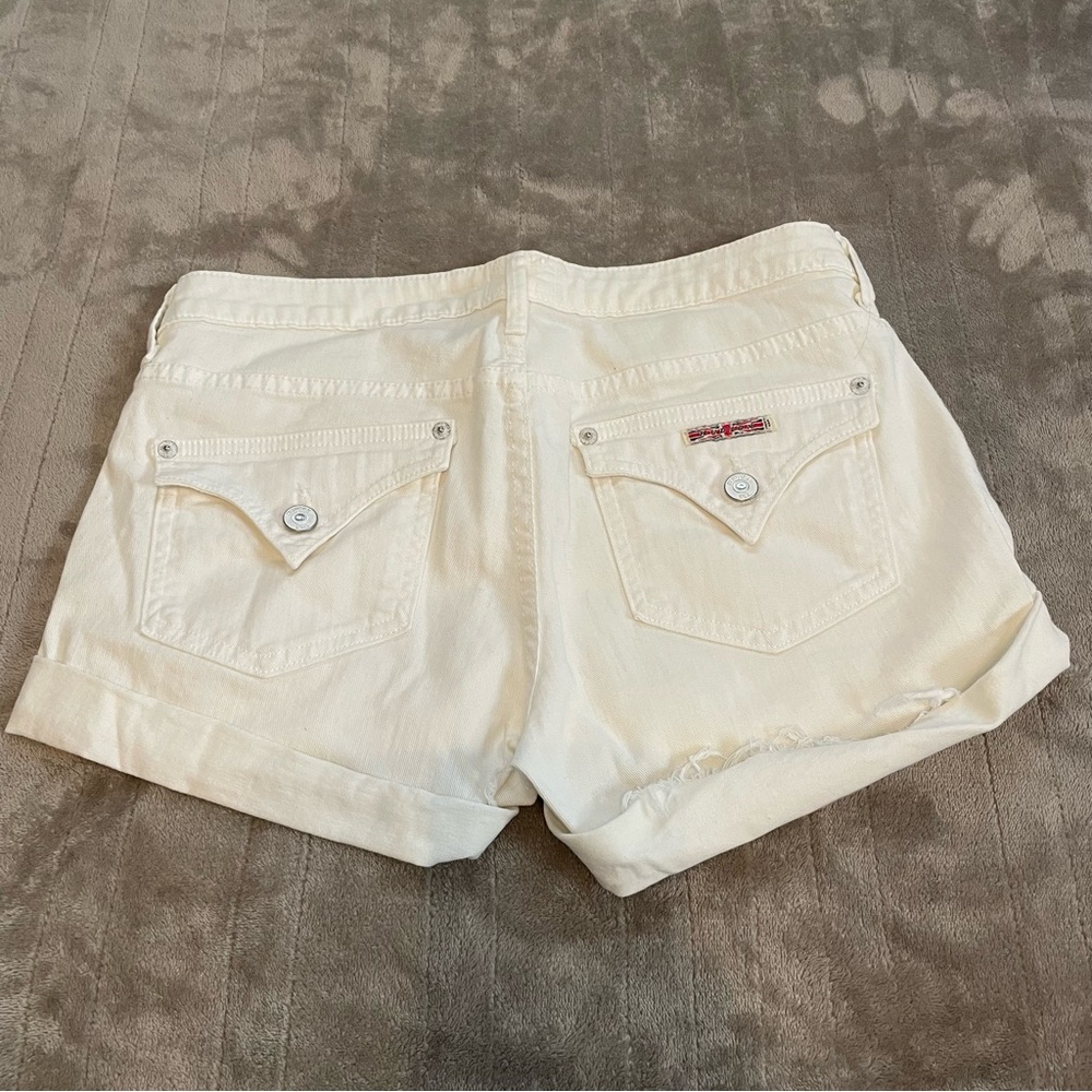 Hudson White Shorts size 27 - Picture 2 of 7